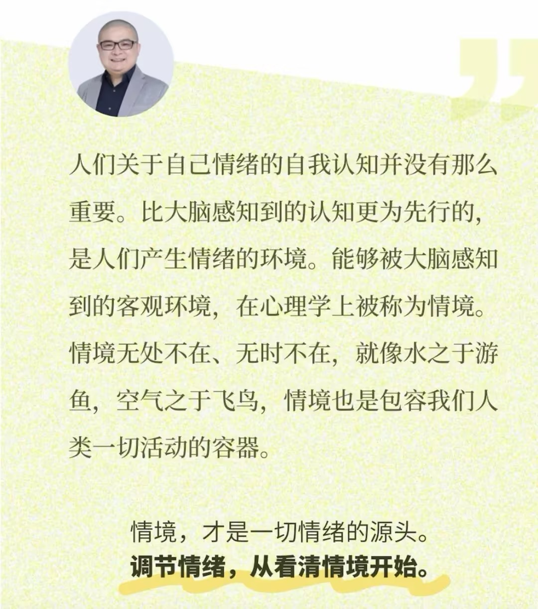 阳志平老师谈情境与情绪